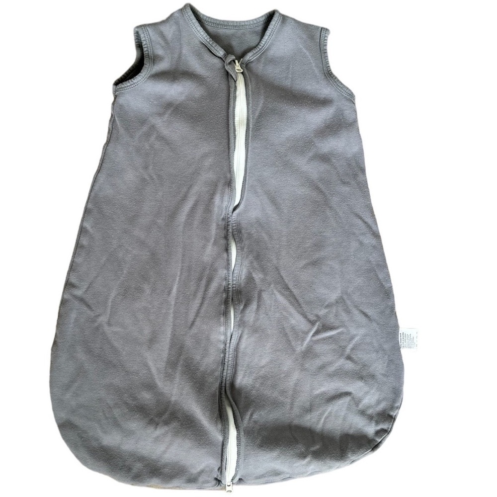 Yoofoss Gray & White Zip Sleep Sack Baby 0-6 Months